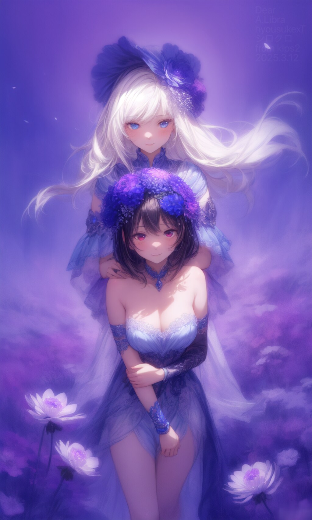 バーメイド香澄さん遥さん（アネモネとバックハグ挑戦）