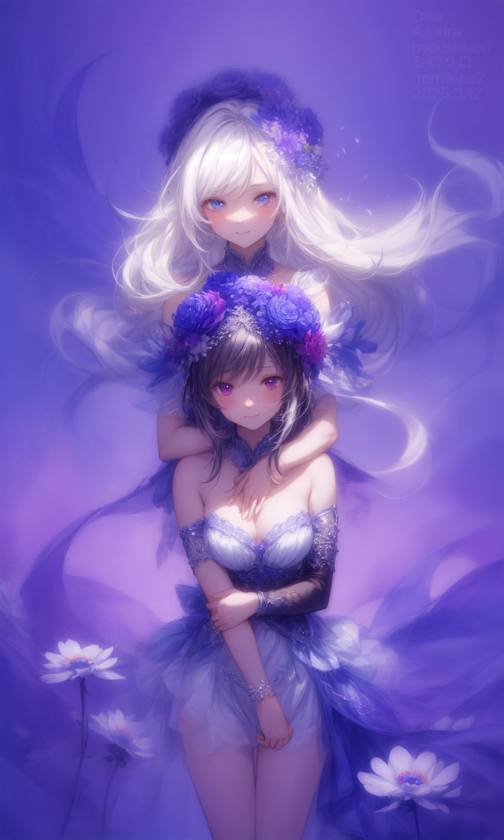 バーメイド香澄さん遥さん（アネモネとバックハグ挑戦）