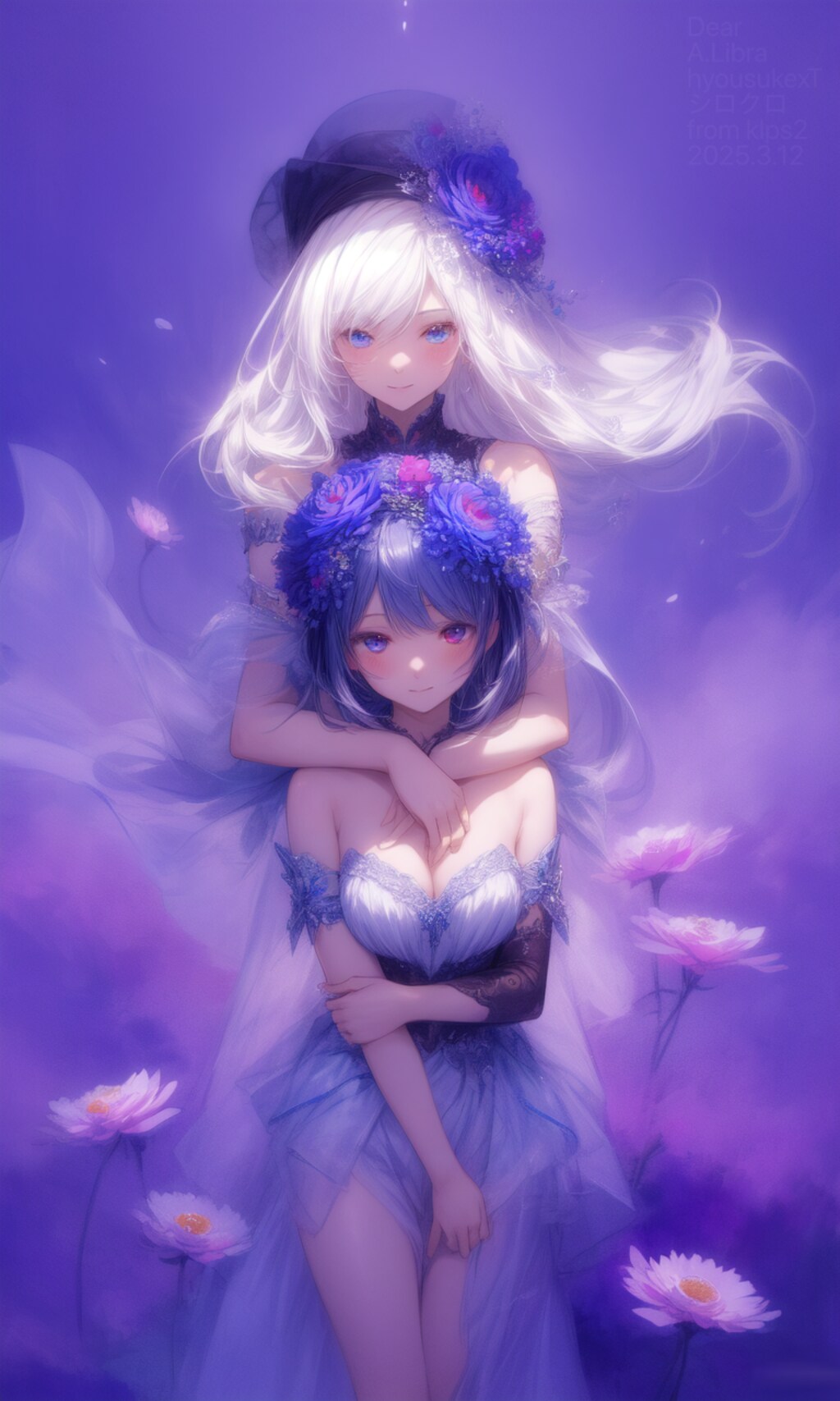 バーメイド香澄さん遥さん（アネモネとバックハグ挑戦）