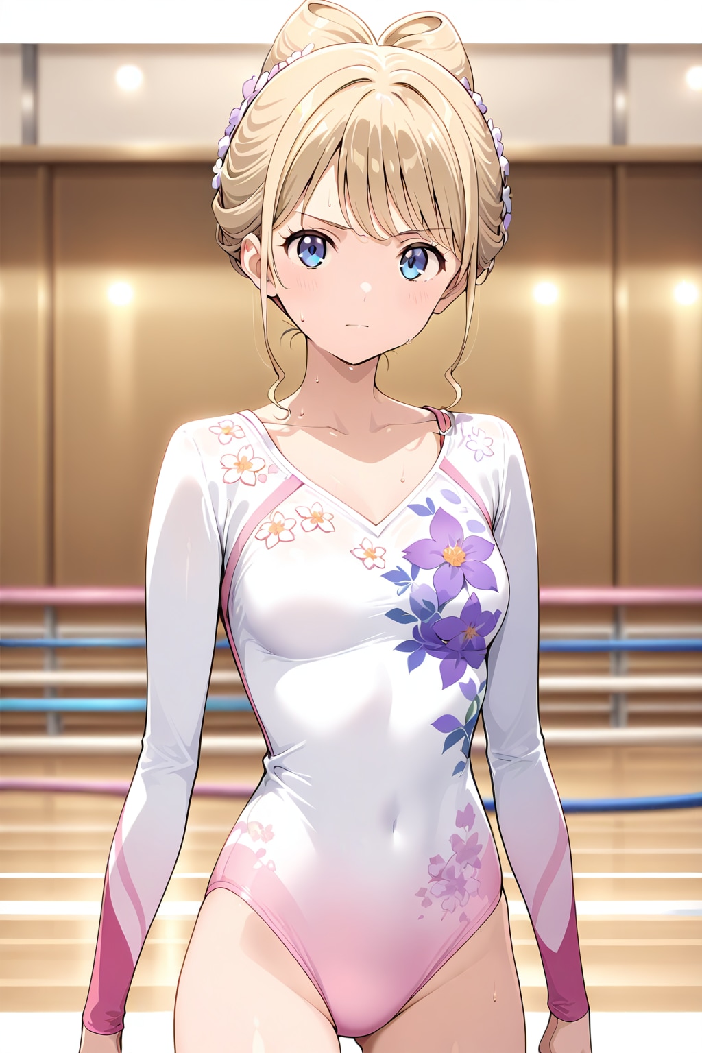 新体操部の瑛梨ちゃん✨１１０ | の人気AIイラスト・グラビア