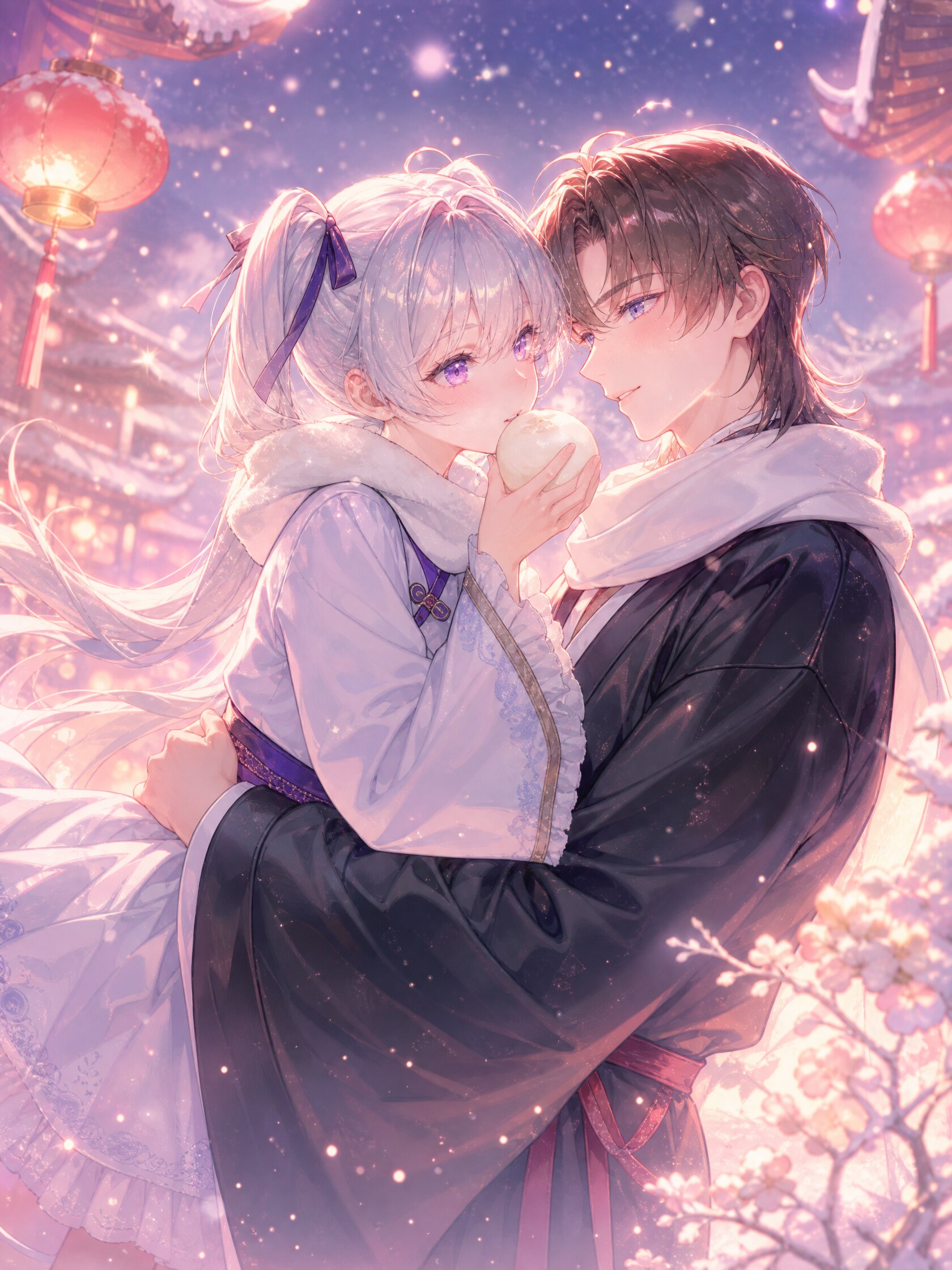 シルヴァン君とクロエさん