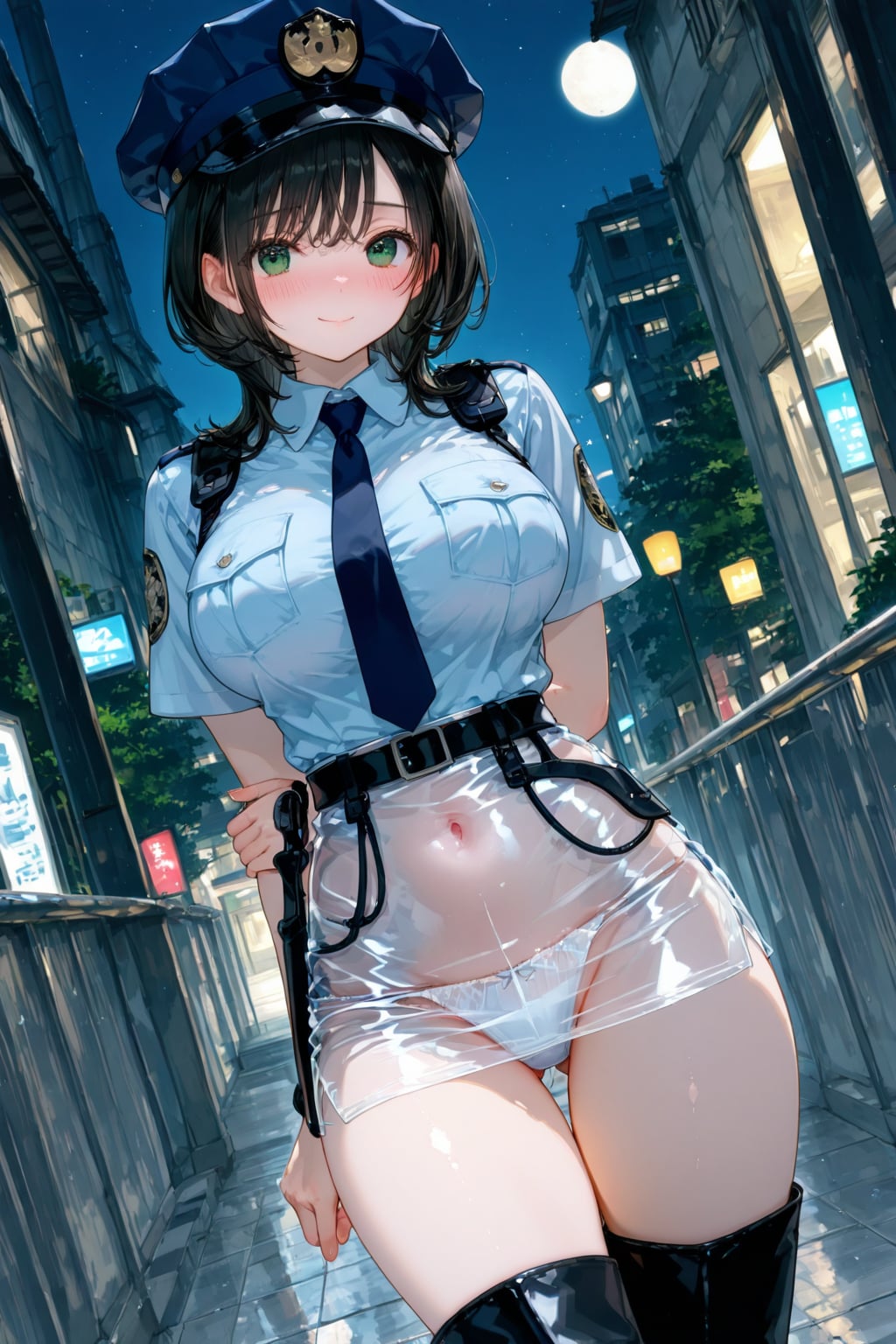 ミニ透けポリス