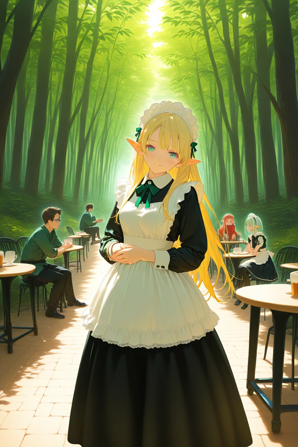 森のカフェへようこそ