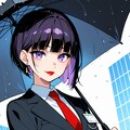 雨の日の女性 2025 2枚目
