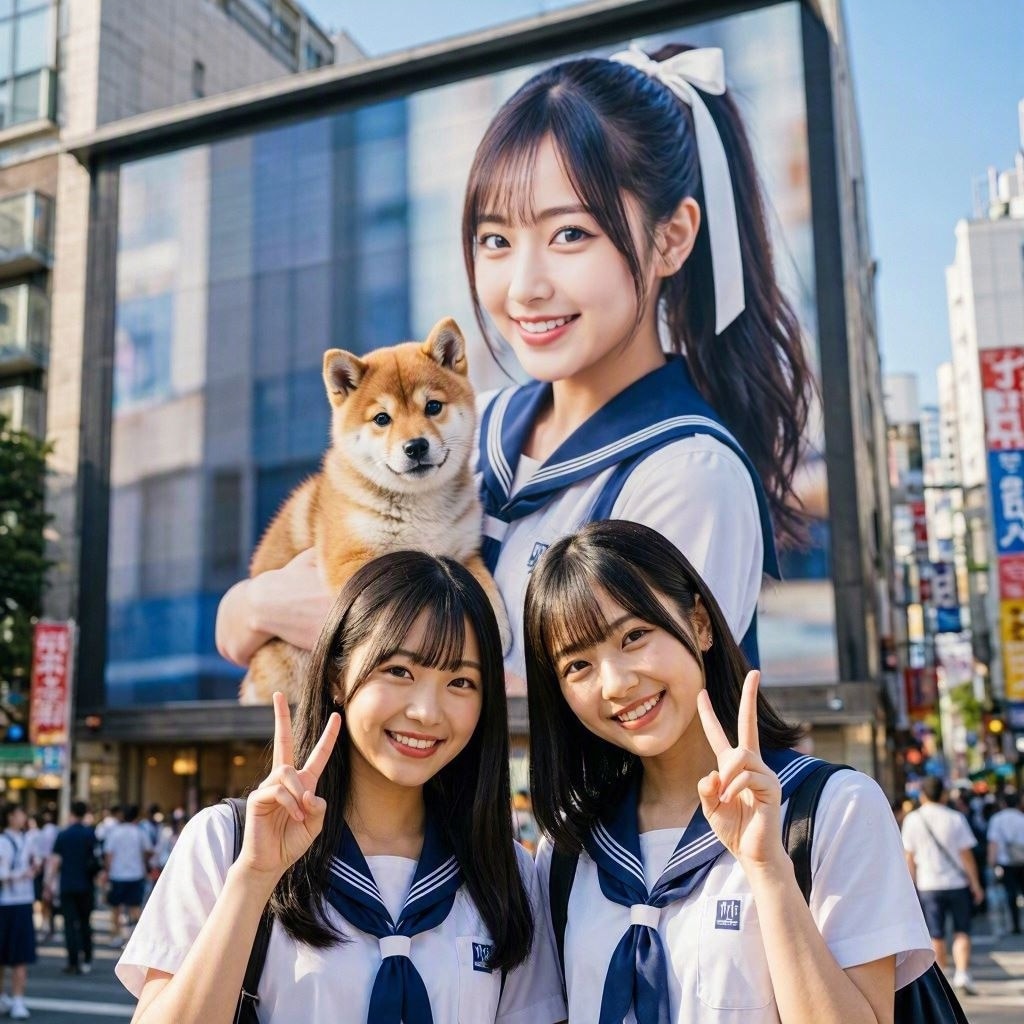 世界犬の日（アイドル誌 107) | の人気AIイラスト・グラビア