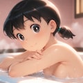 牛乳風呂 2枚目