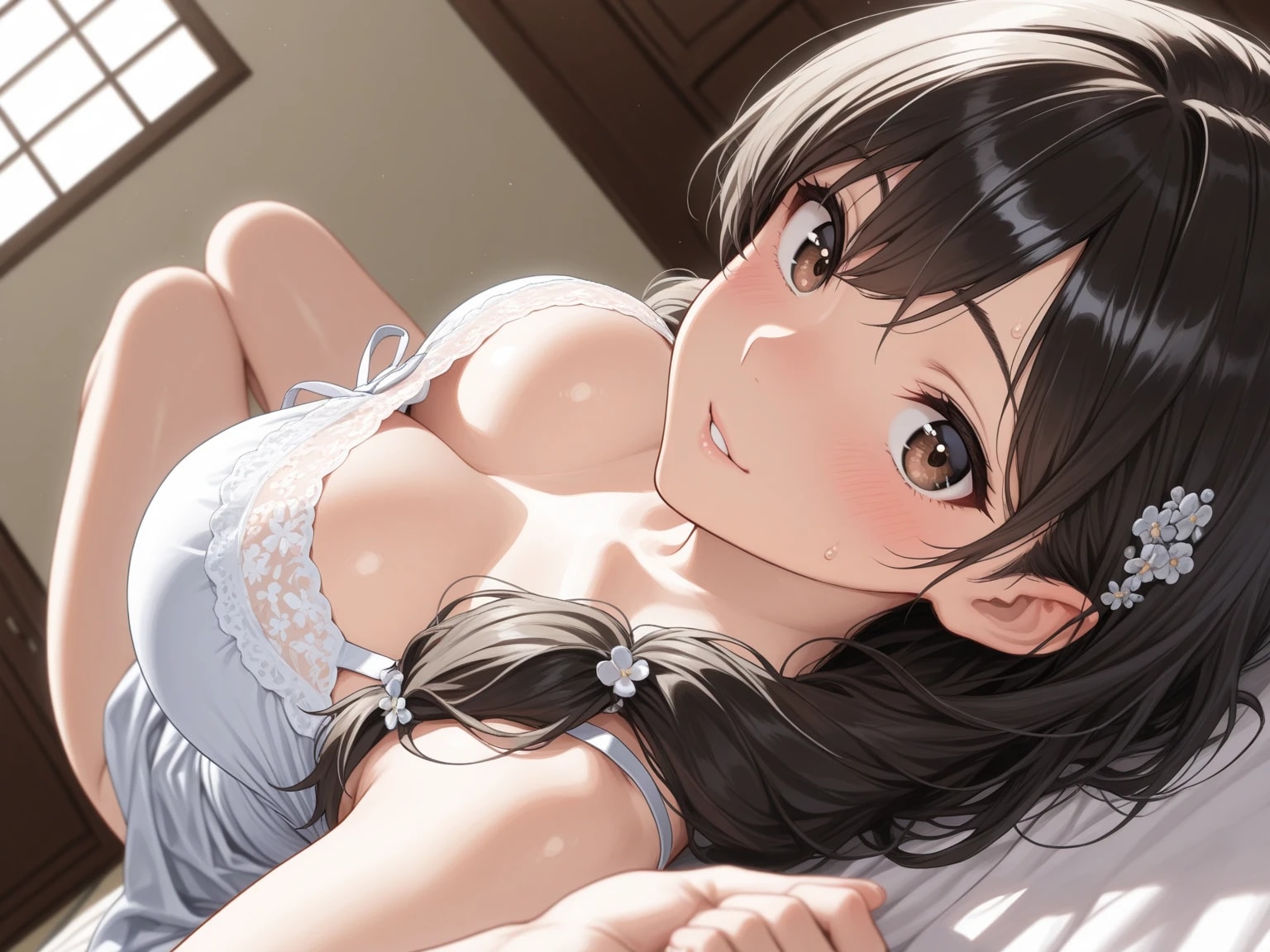 休日はゴロゴロする彼女