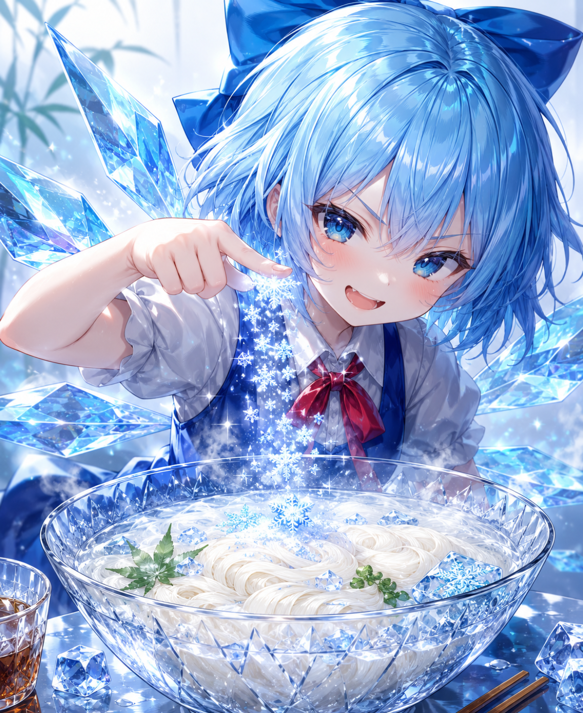 チルノ流そうめん