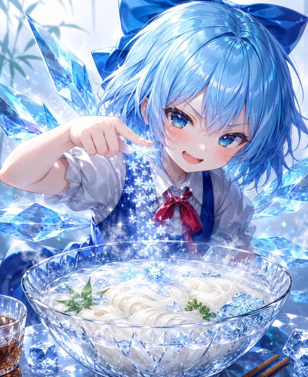 チルノ流そうめん