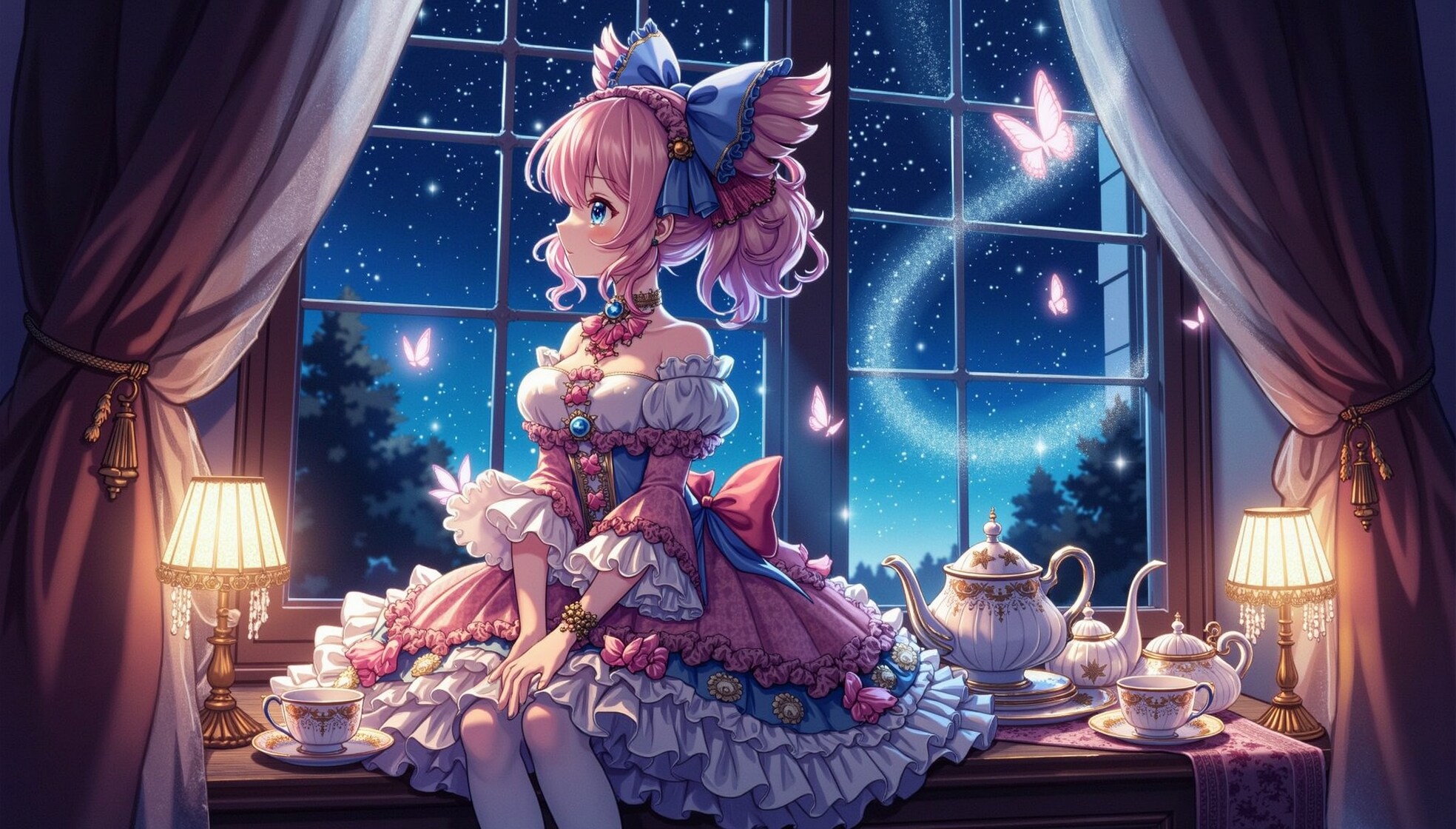 夜思 | の人気AIイラスト・グラビア