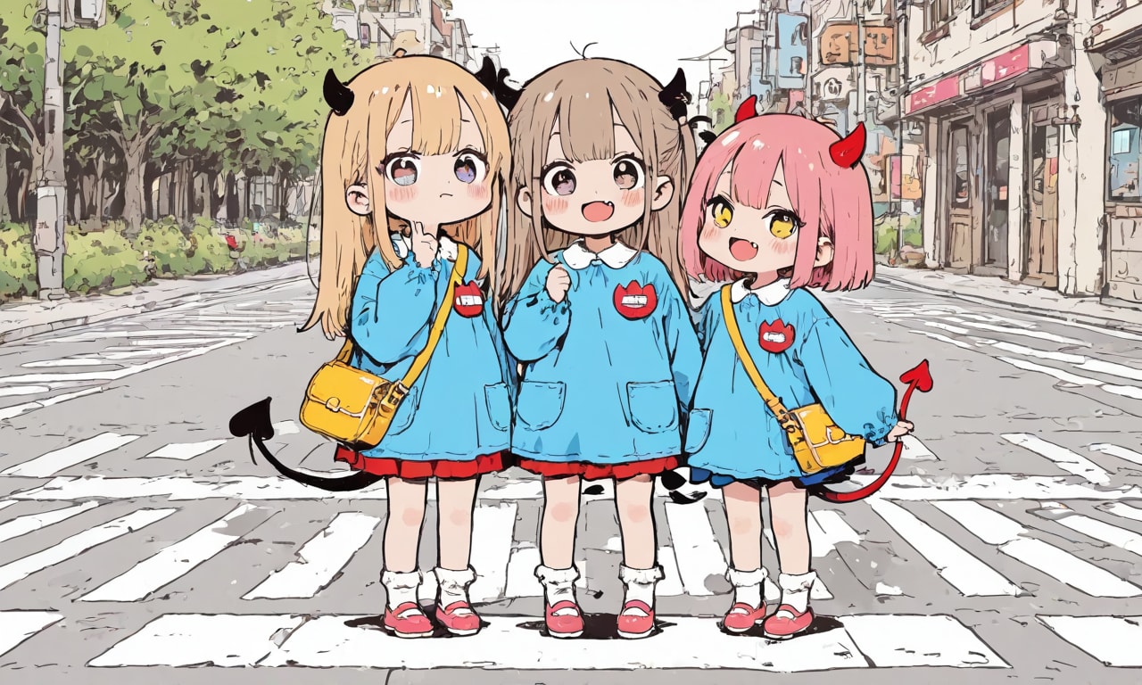 あくまようちえん | の人気AIイラスト・グラビア