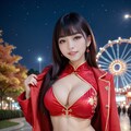 チャイナドレスの美女 6枚目