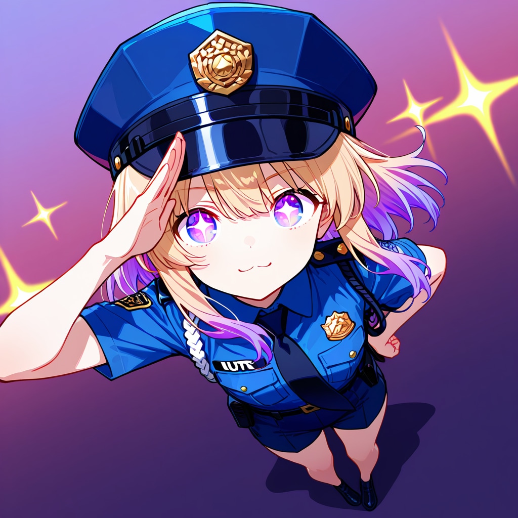 警察官（みーむーちゃん） | の人気AIイラスト・グラビア