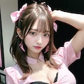 下乳見せる地雷系ちゃんです 3枚目