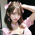 下乳見せる地雷系ちゃんです 4枚目