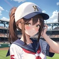 甲子園2025年を楽しんだなごみちゃん⚾️✨✨ 2枚目