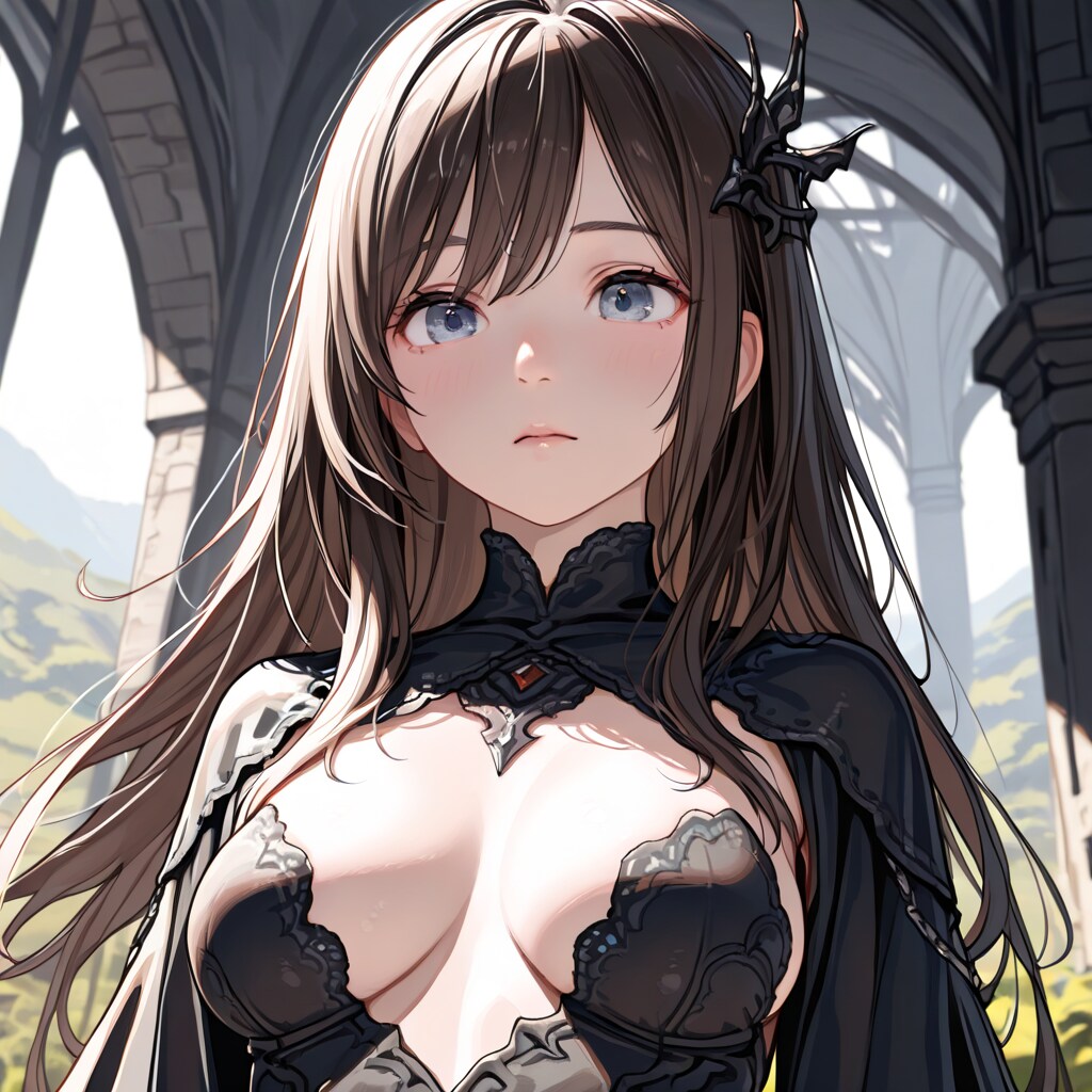 勇者は故郷に帰る途中、なぞの少女に出会った。