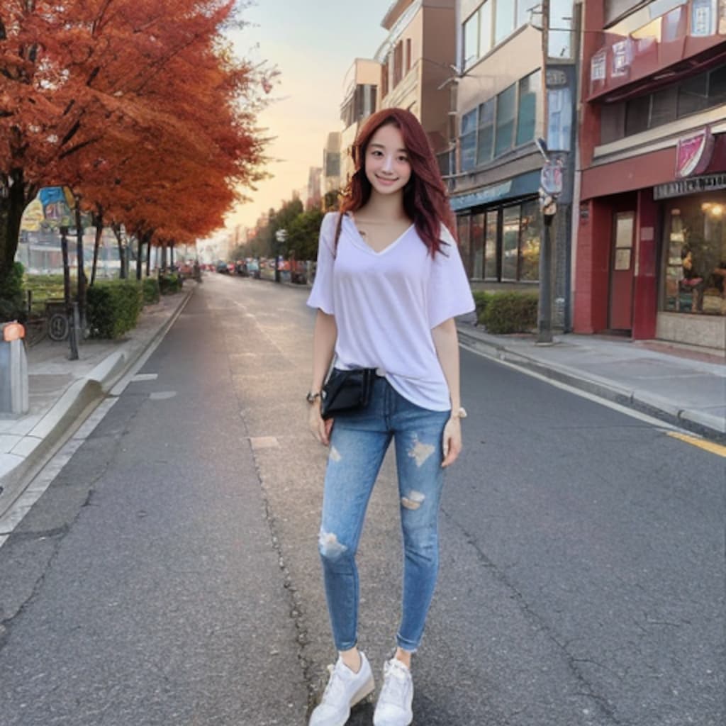 美女ポートレート-秋-5