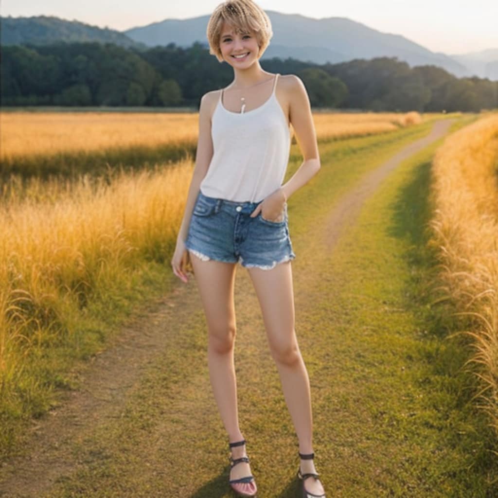 美女ポートレート-秋-5