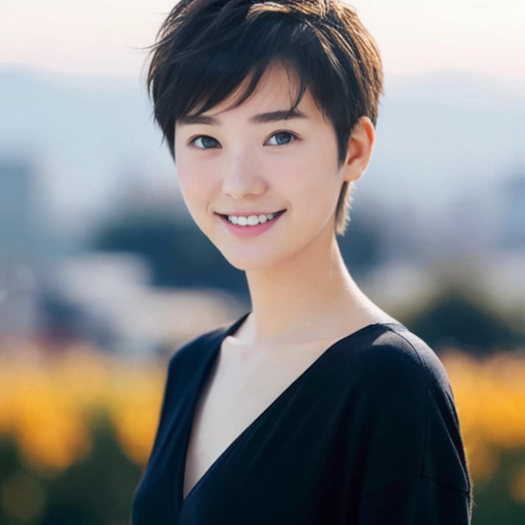 美女ポートレート-秋-5