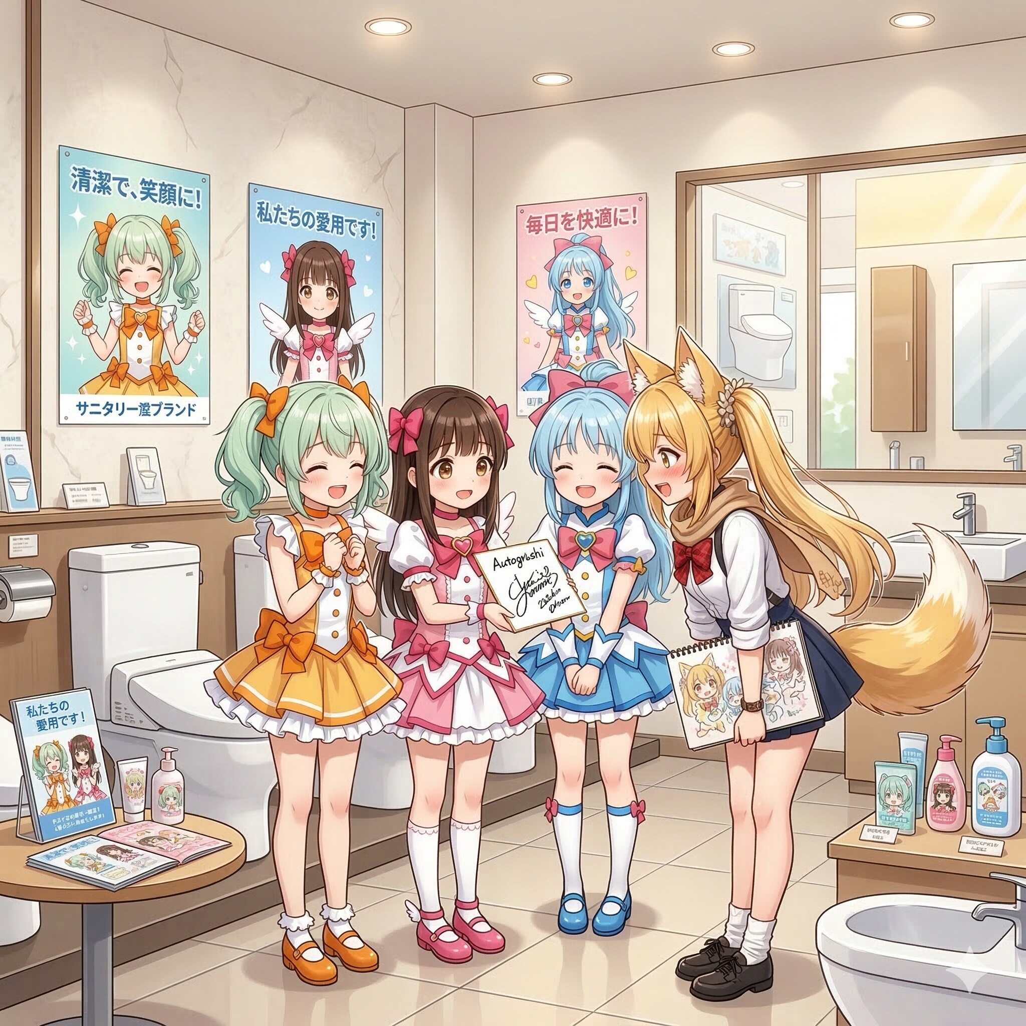 こたつさんのLGいちごぐみにサインもらう | の人気AIイラスト・グラビア