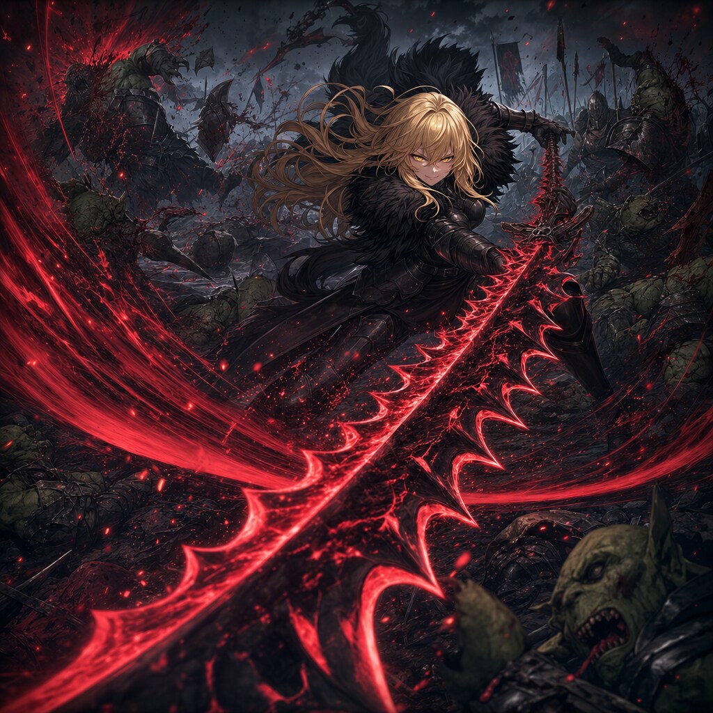 ブロンドの女騎士さん1015