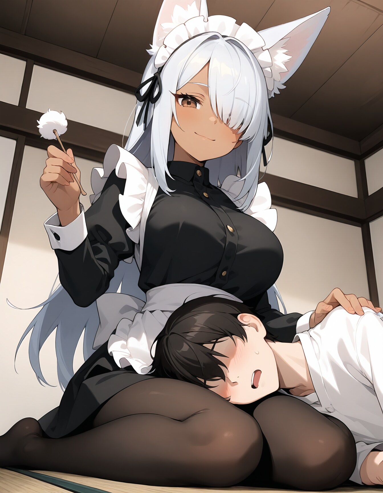パンスト耳かき