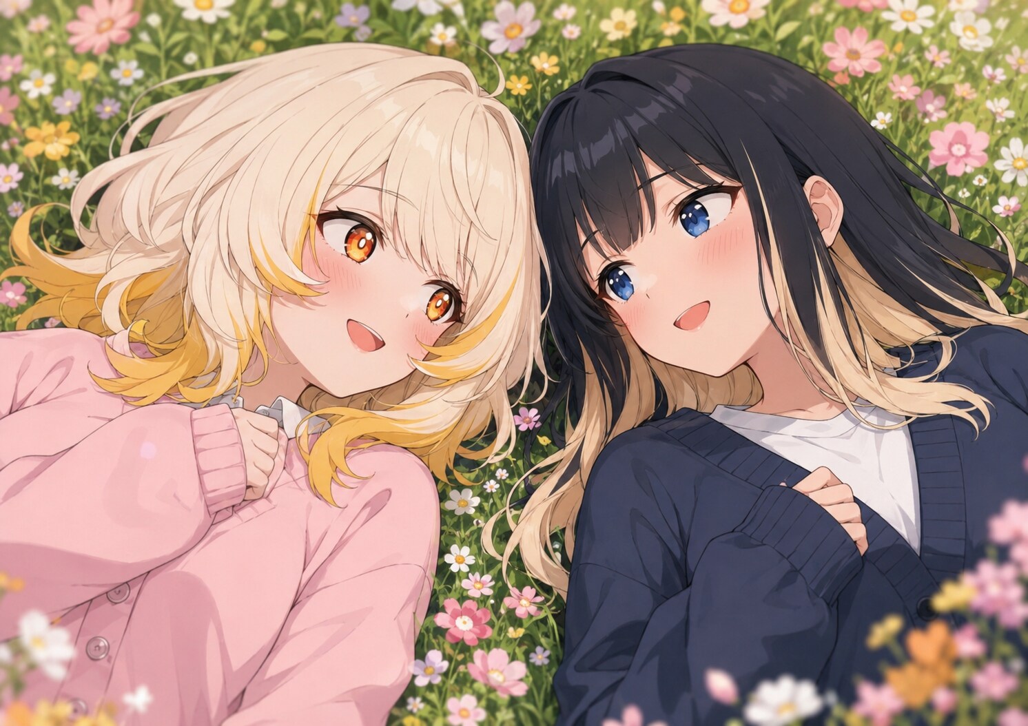 二人で | の人気AIイラスト・グラビア