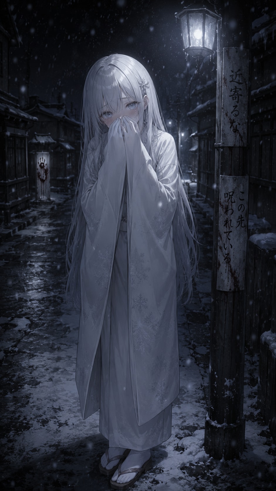 雪女『そ、そんな雪より白くて綺麗とか･･････も、もっと聞かせて？』