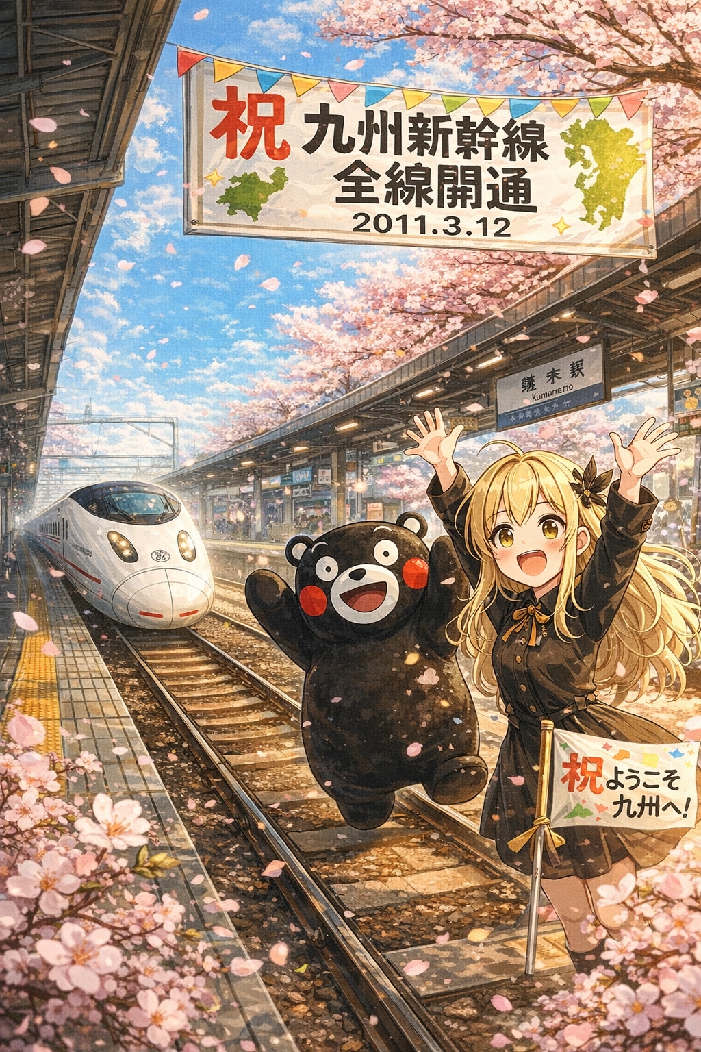 3月12日は九州新幹線全線開業日