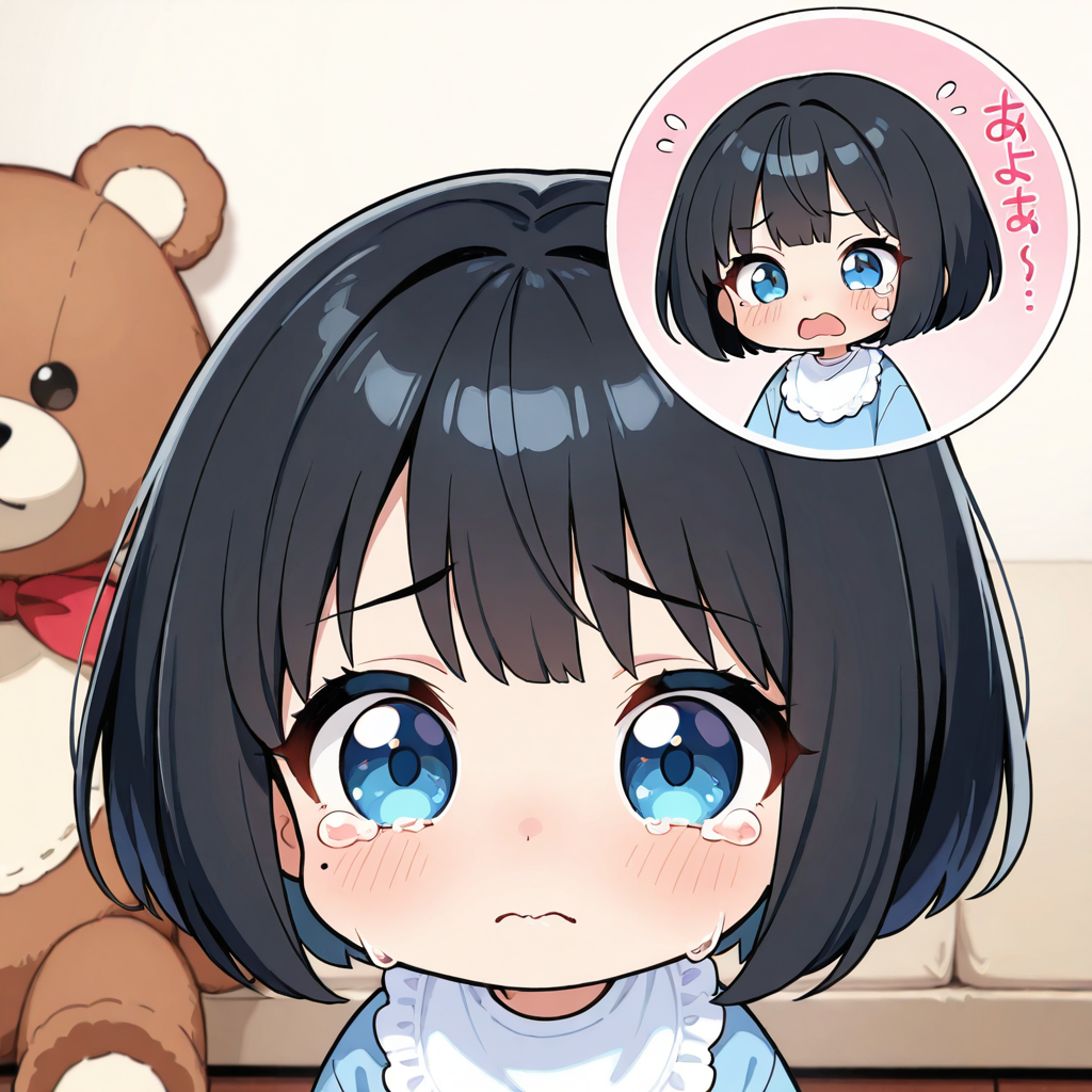 ちび過ぎる泣きぼくろ