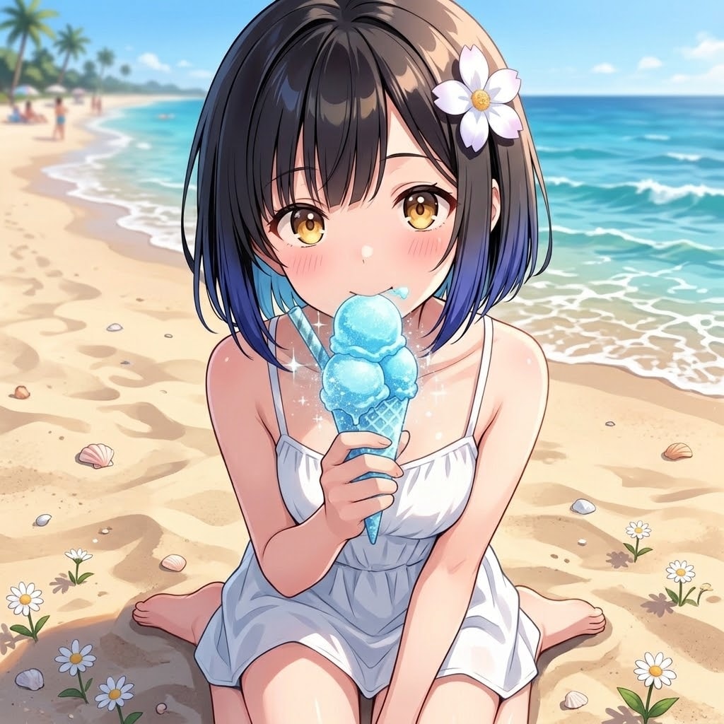 青咲とアイス | の人気AIイラスト・グラビア