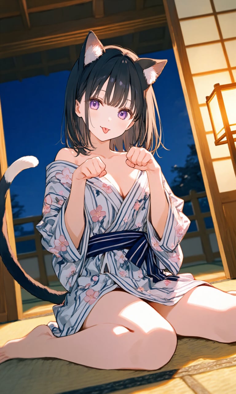 行灯の油だニャ♪