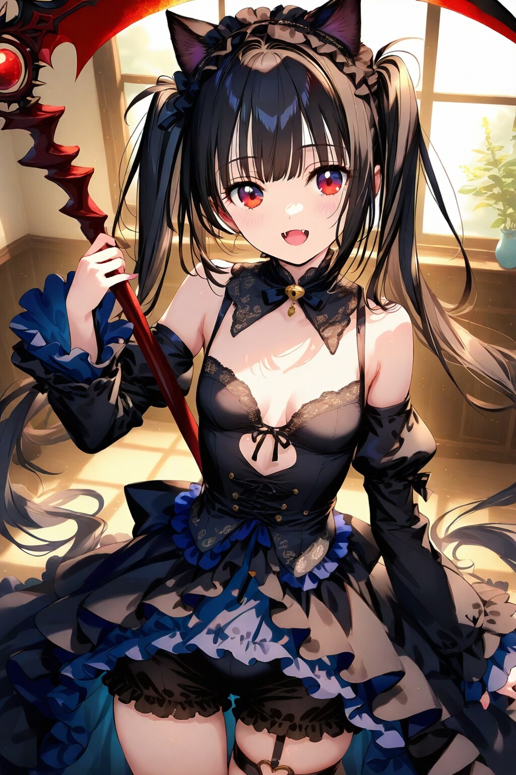 黒髪黒ドレス(魂、取っちゃうわよ？)_20250420