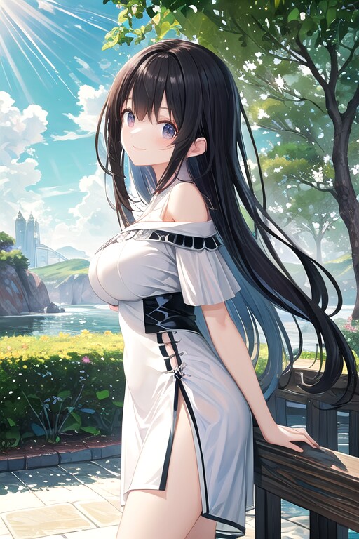 黒髪の少女