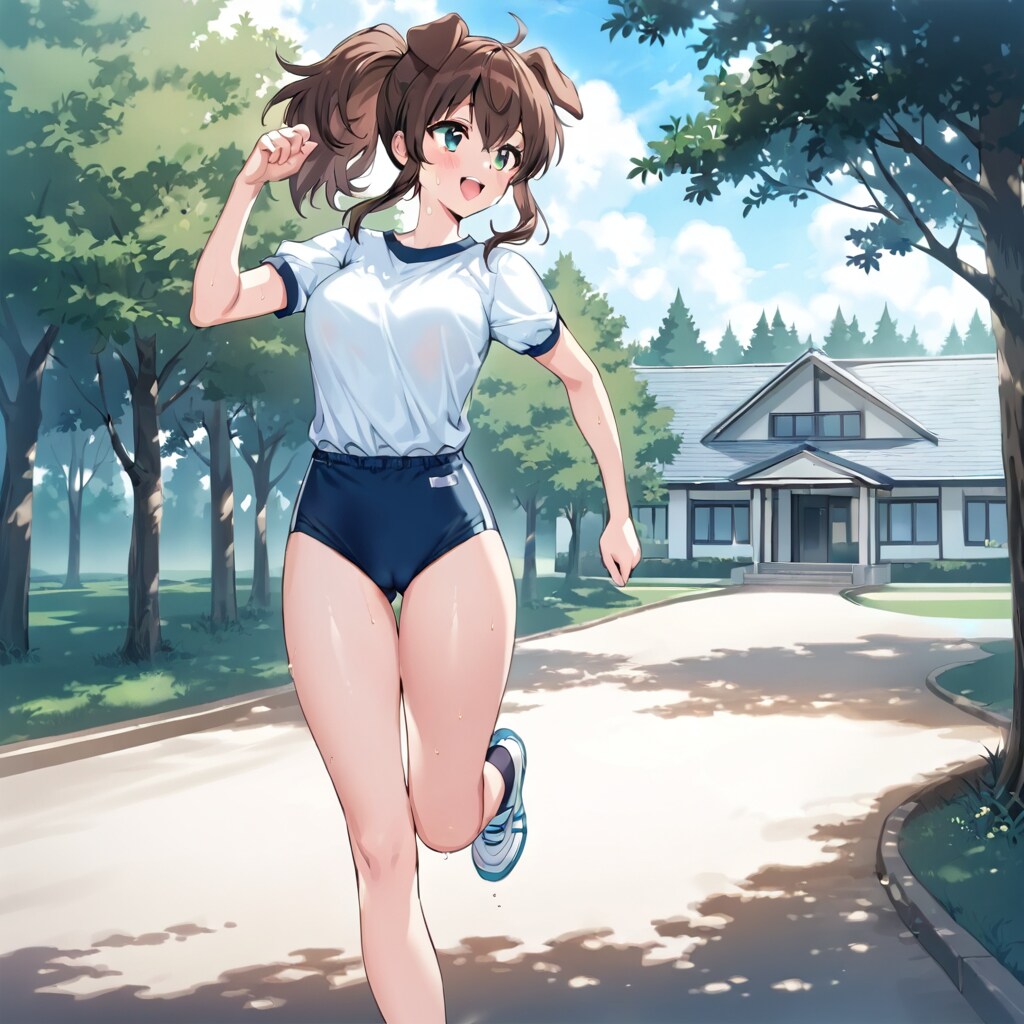 美脚イヌ耳ブルマさん！