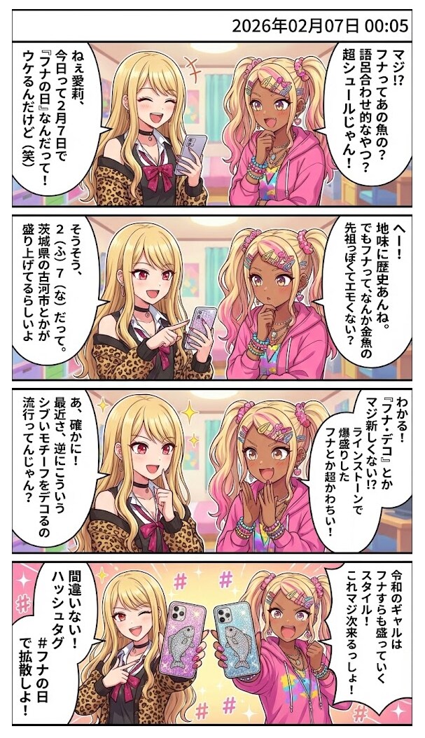 毎日漫画0時　今日は何の日