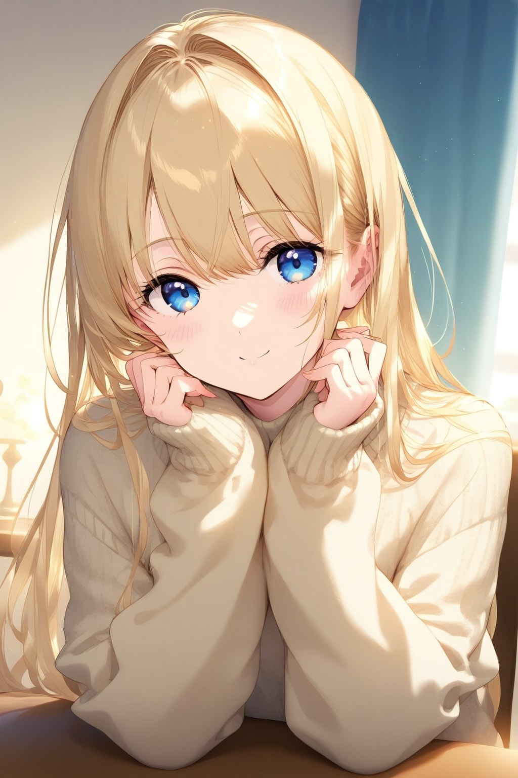 リビングでくつろぐ少女 | の人気AIイラスト・グラビア