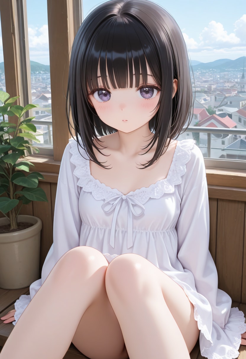 黒髪の美少女(166) | の人気AIイラスト・グラビア