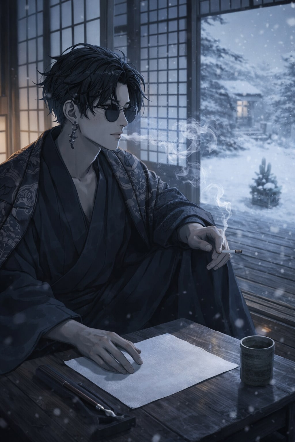 弥一のお正月 | の人気AIイラスト・グラビア