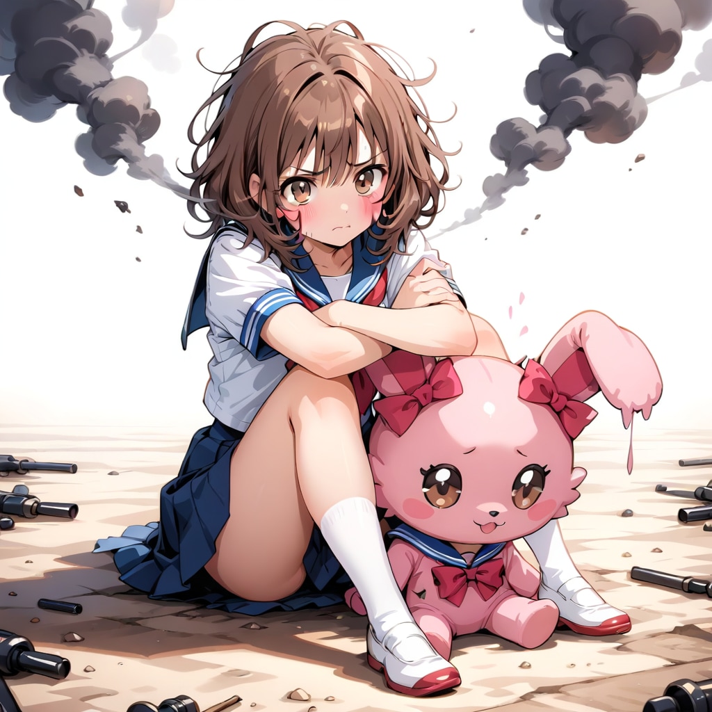 紅生姜を2回取ってしまったあとの魔法少女（大喜利回答インスパイア）