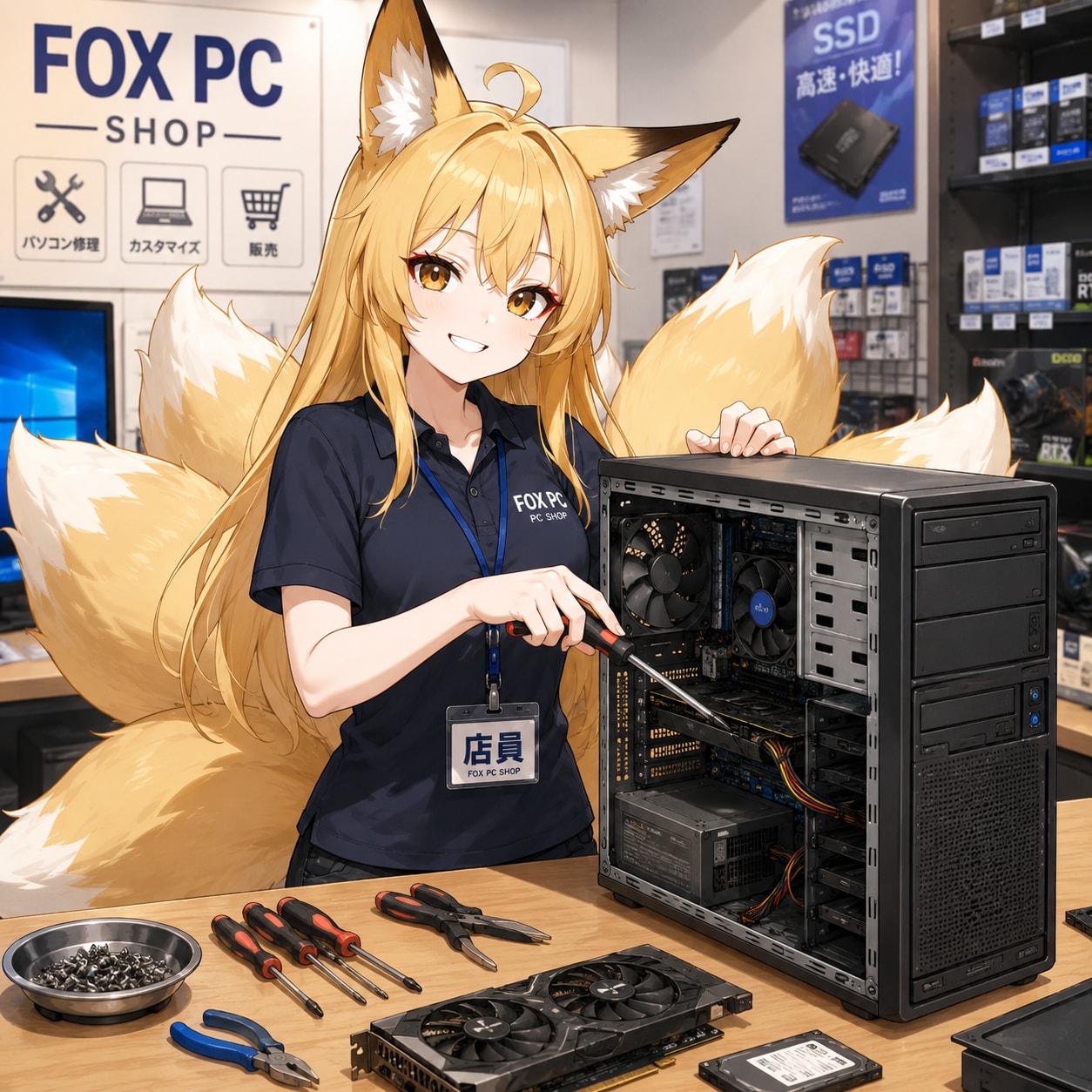 7/4　パソコンお直しの日