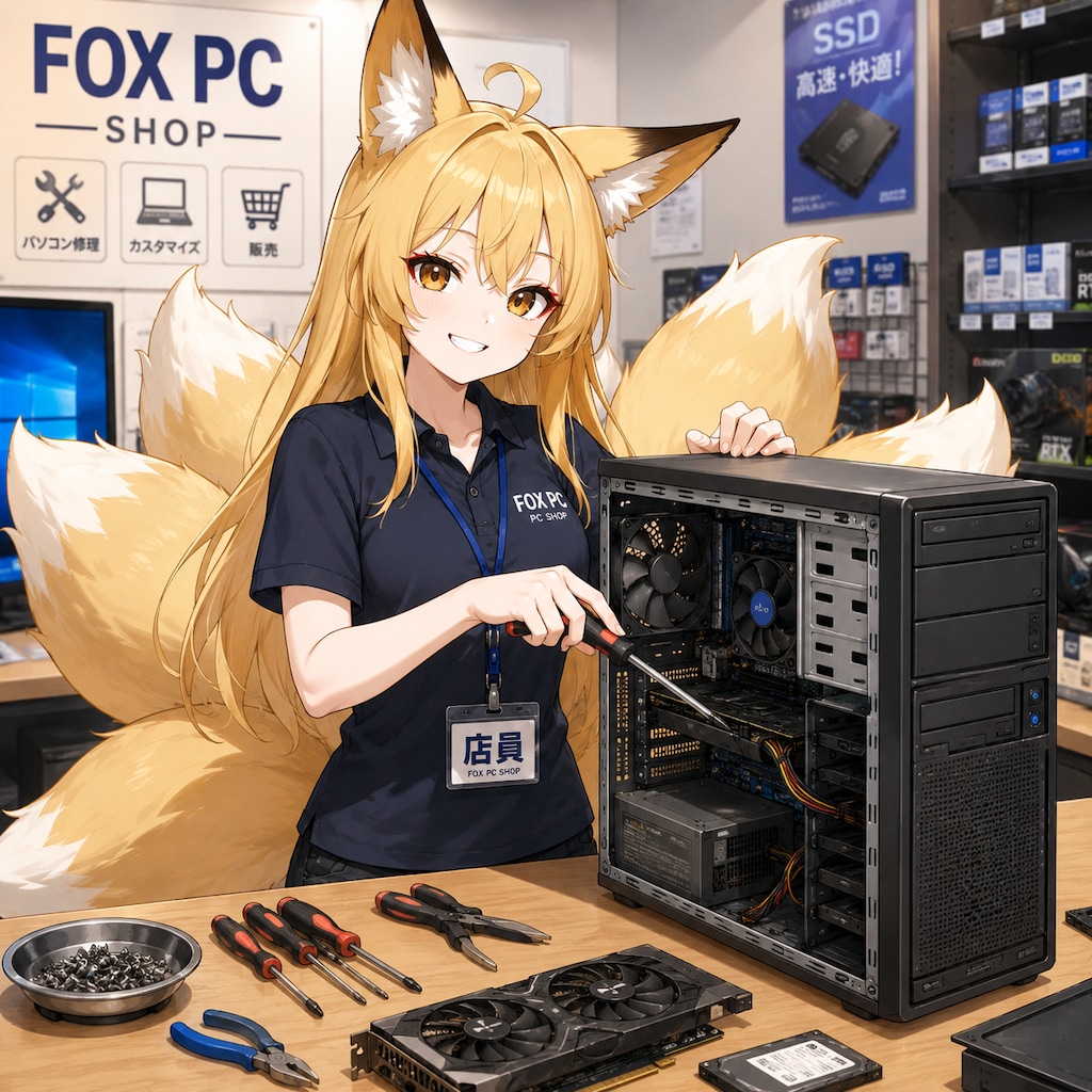 7/4　パソコンお直しの日