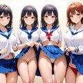 学校の美少女達 9枚目