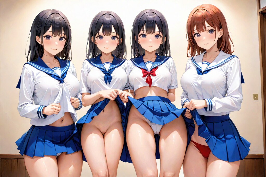 学校の美少女達