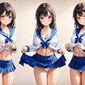 学校の美少女達 3枚目