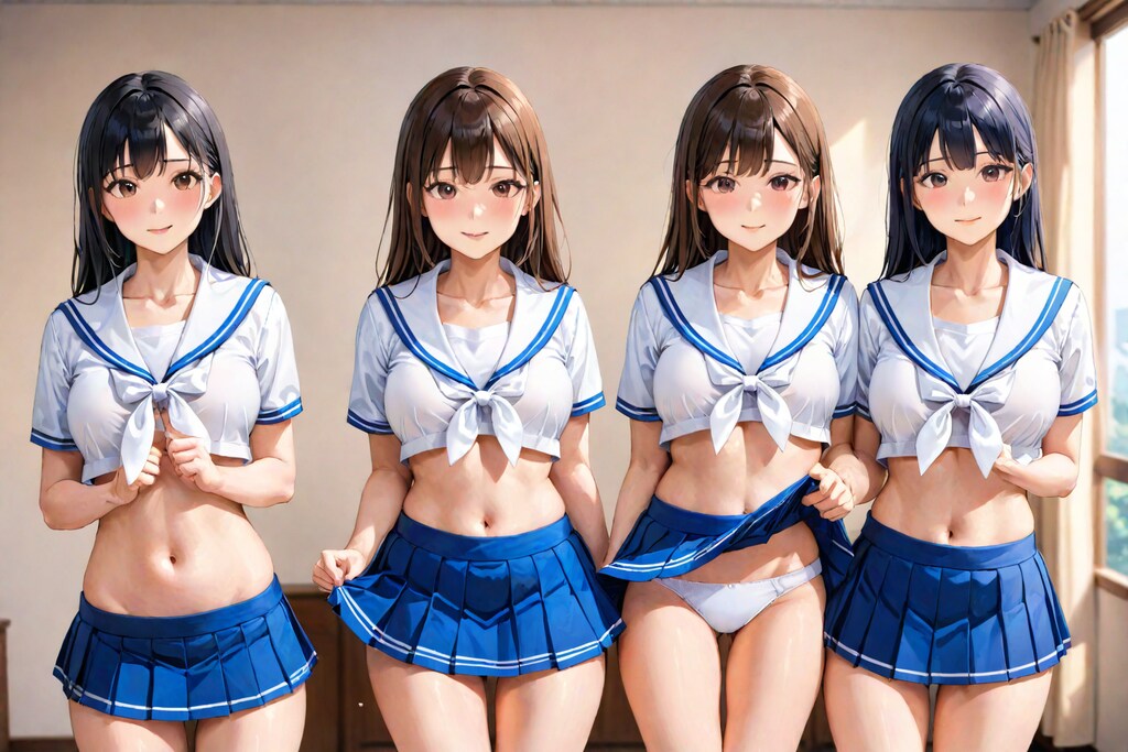 学校の美少女達