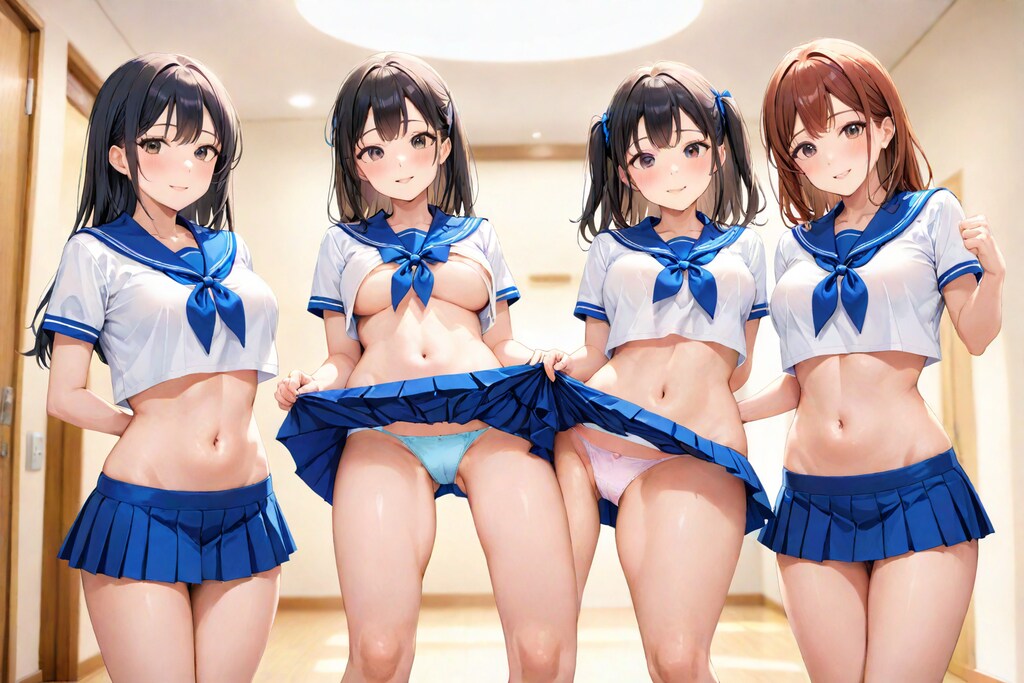 学校の美少女達