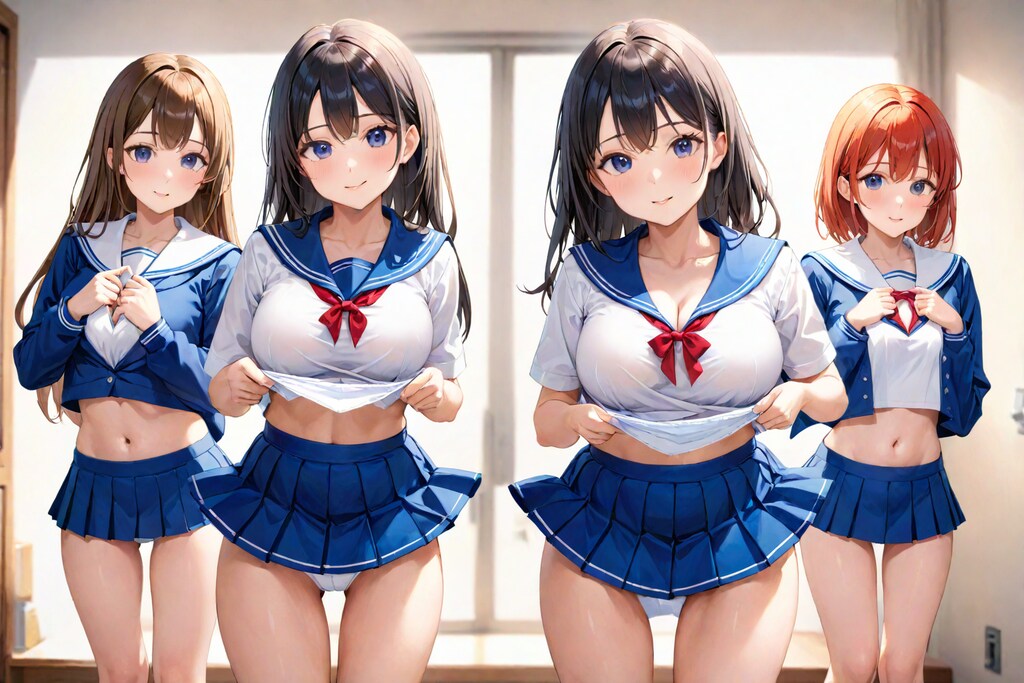 学校の美少女達