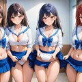 学校の美少女達 8枚目